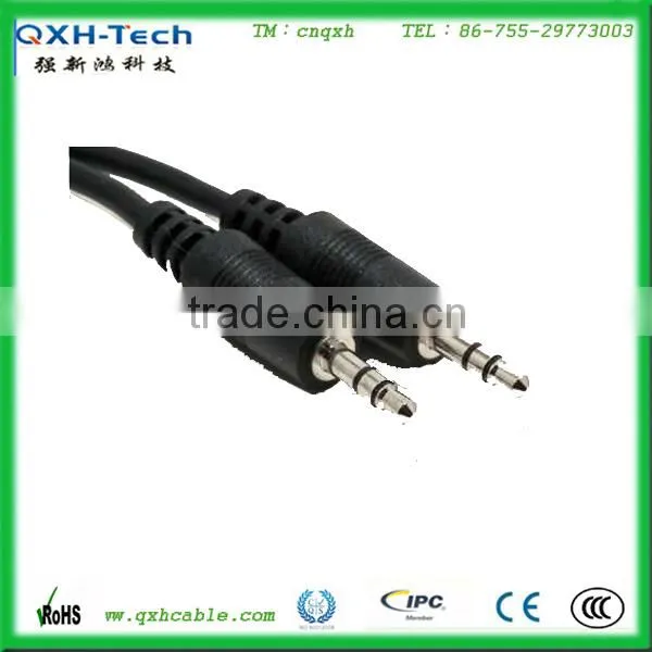 DC 3.5 audio cable male to male/female 3.5mm audio cable