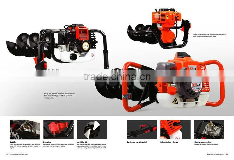 gasoline power 49cc driller