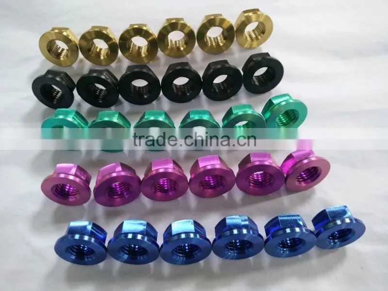 china supplier Color titanium nut in stock