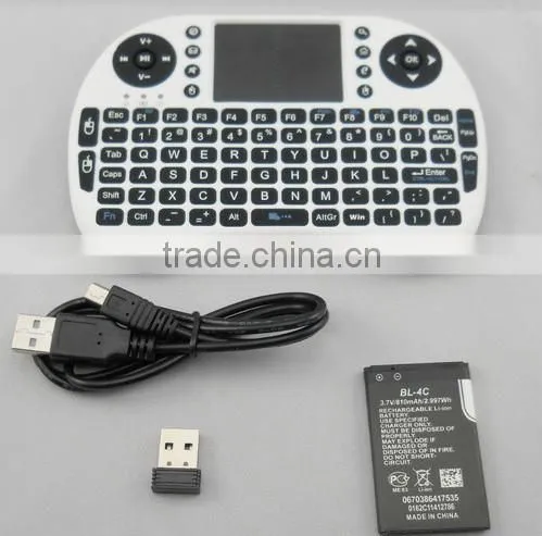 2015 Top Sale Portable High Quality Private mould mini wireless 2.4G keyboard