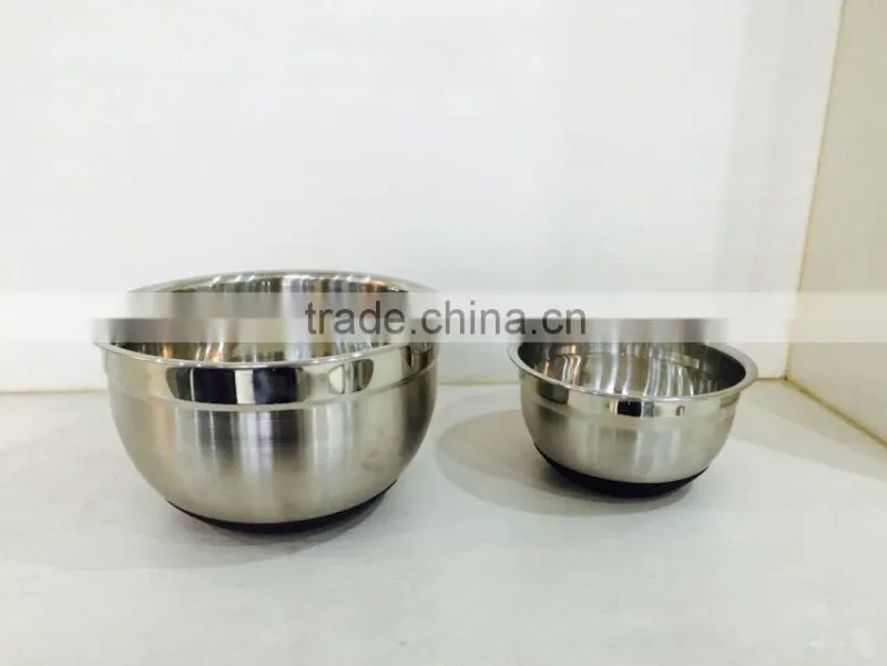 2pcs silica gel Salad Bowl