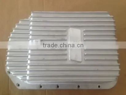 Deep aluminium transmission pan for GM 4L80E
