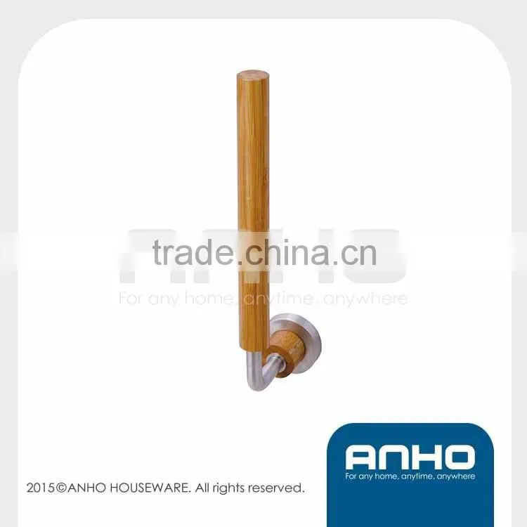 Quick seller round tube bamboo paper holder
