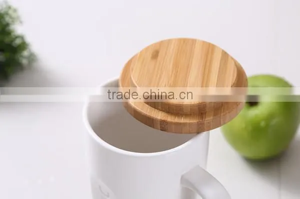14/16/20OZ new style single wall white porcelain mug with engraving LOGO