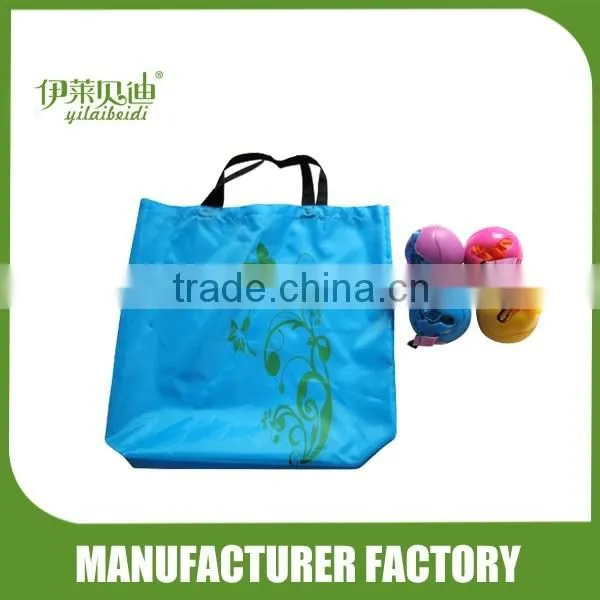 Ball-shaped foldable shopping bag