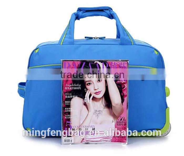 Custom New Multifunction Tote Travel Trolley Bag for Men
