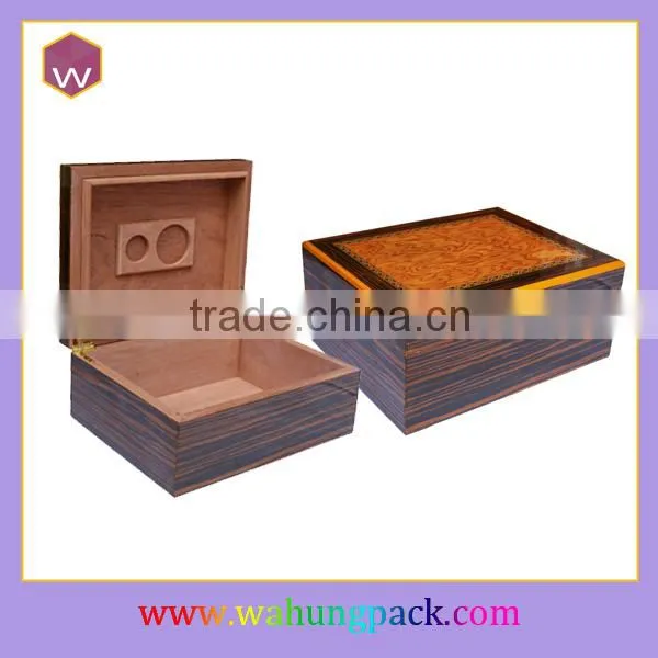 Luxury lacquer cigar packing box case wooden