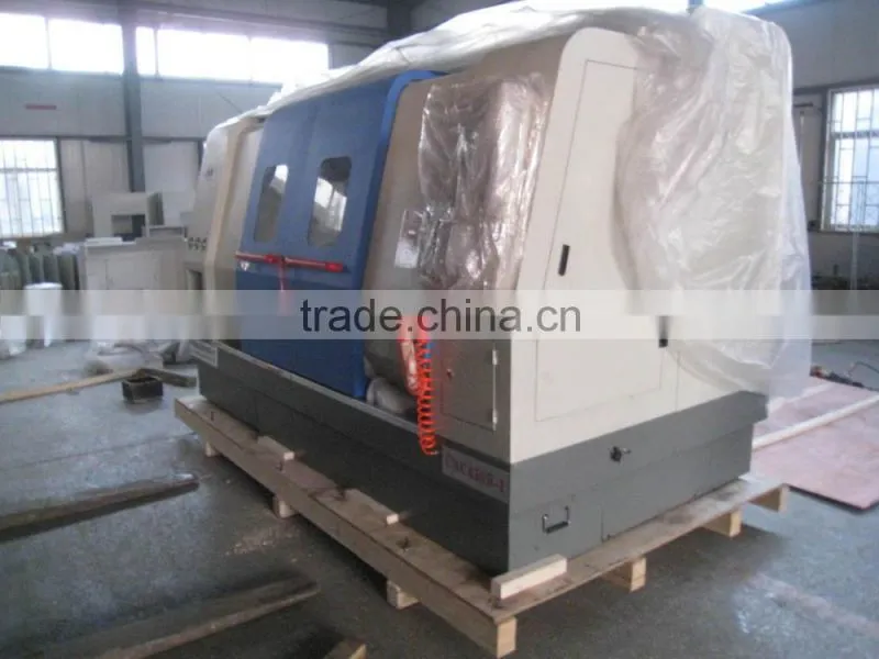 CNC450B-1 horizontal turret lathe with slant bed / cnc lathe machine cutting tools