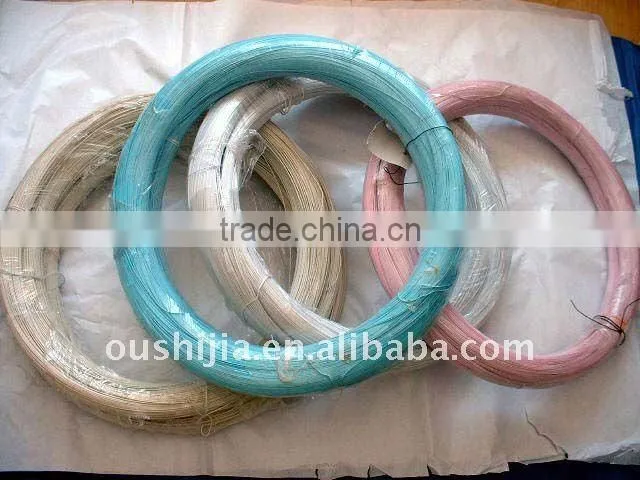 Colourful PVC coated wire(factory)