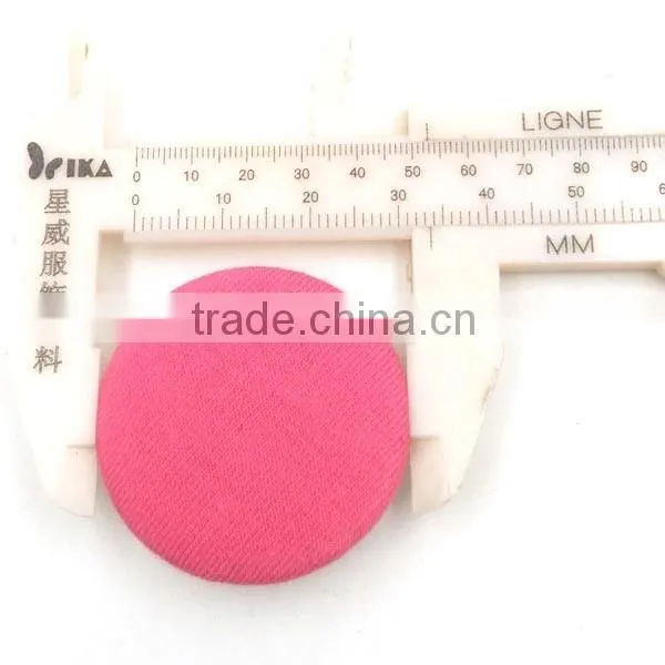 custom fashion colored plastic covered shank button