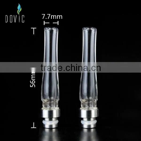 Huge vapor e cig drip tips glass drip tips in stock
