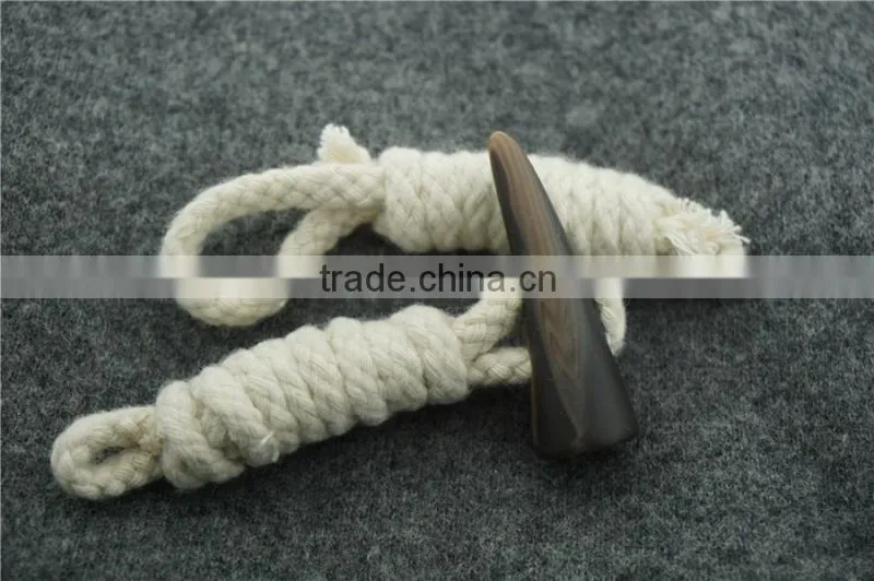 chinese manual toggle button for garment