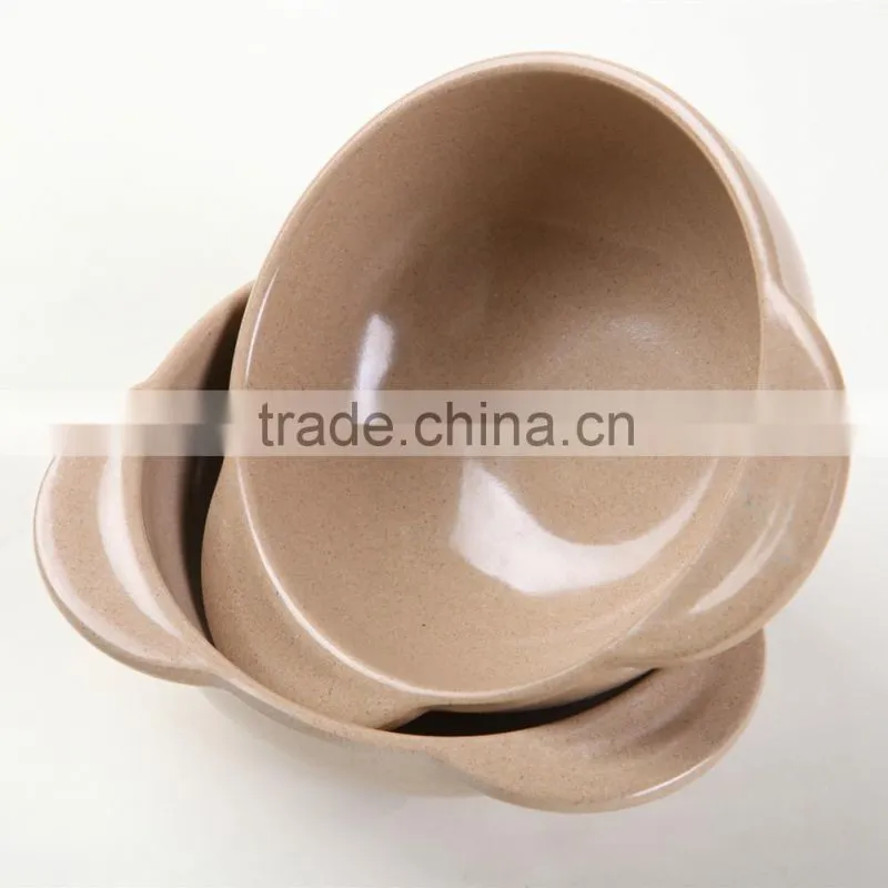 biodegradable material logo printing non-toxic tableware set