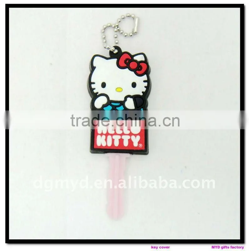 Beautiful and special soft PVC car key covers