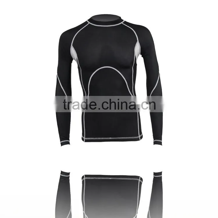 2014 High quality customized running compression shirts