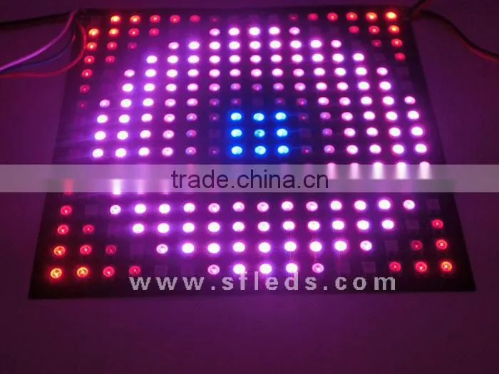 Rgb Led Matrix APA104 /WS2812 build-in IC flexible rgb led panel lighting