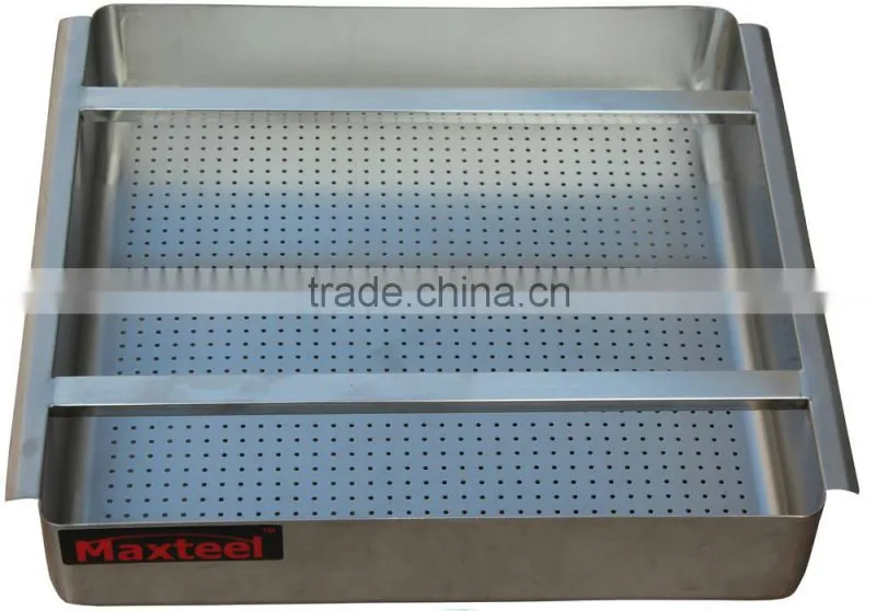 NSF Approval Stainless Steel Drain Basket for Sink/ Commercial Basket