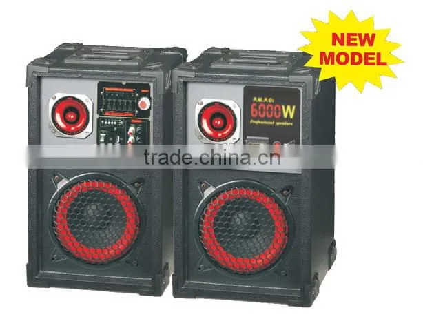 2016 Cheap hot sale p audio dj system speaker with usb input