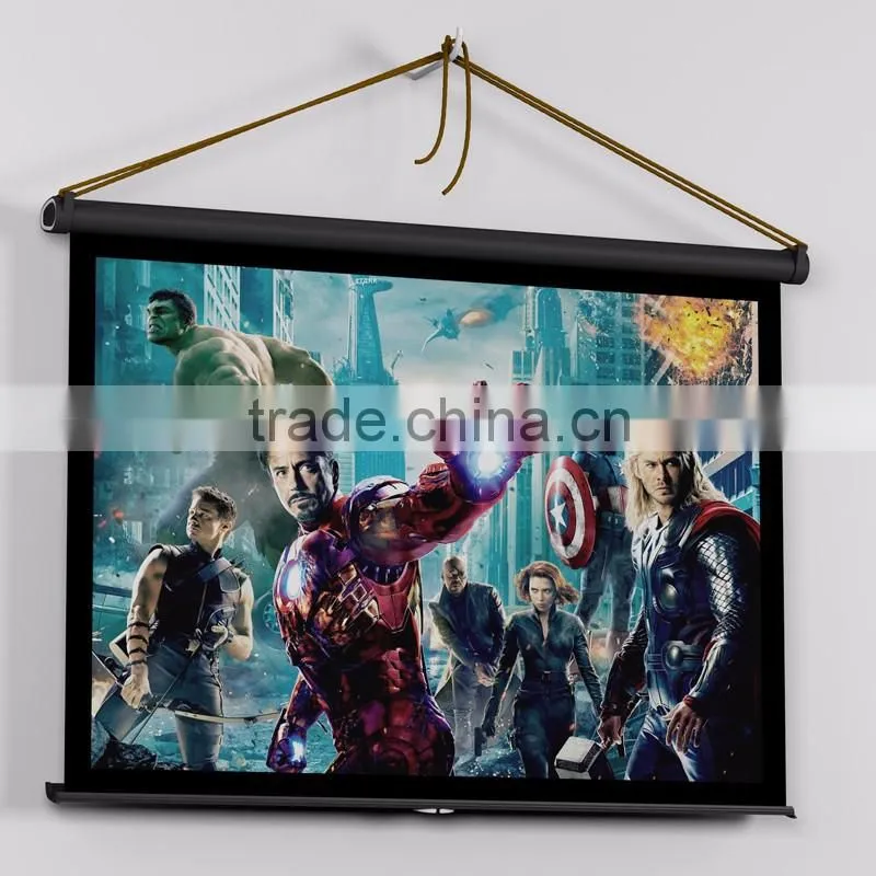 2016 hot selling Easy Use Table Screen fashion design low cost projection screen
