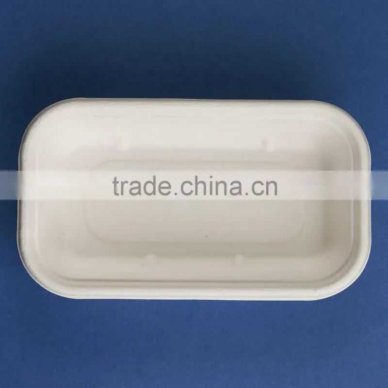 BX-09 050 disposable 100% biodegradable sugarcane food container