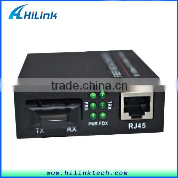 10/100Base Fiber Media Converter External Power