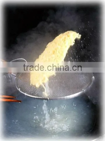 Noodle Strainer with Bamboo Handle Vertical 27cm