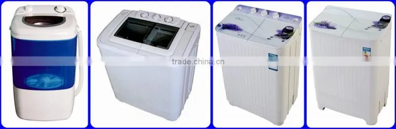 Portable plastic cover washing machine top loading