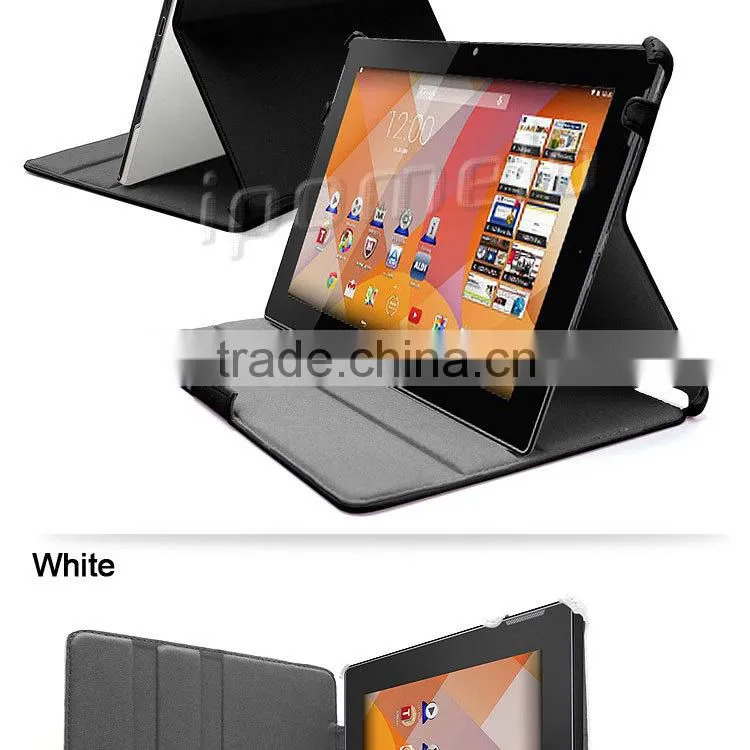 For Medion Lifetab S10334, heat setting leather tablet case for Medion Lifetab MD98811