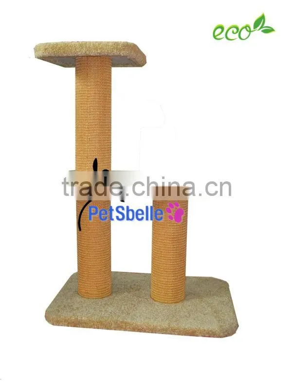 Carpet fabric cat tree Cat scratching sisal