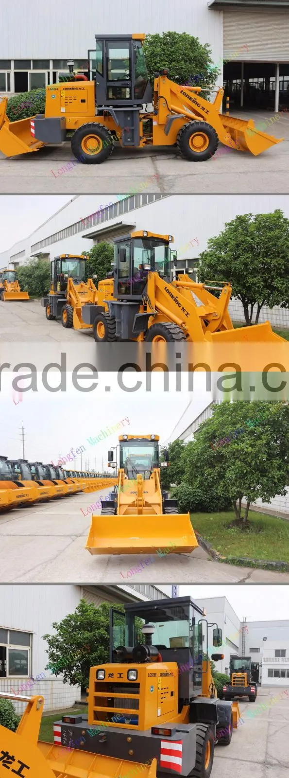 LG820E china made 40 kw 4 wd wheel loader for sale with low price