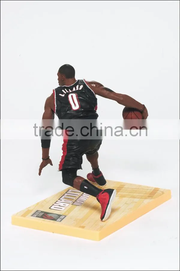 PVC 1:6 NBA stars action figure plastic 1:6 NBA stars OEM 1:6 articulated figurine