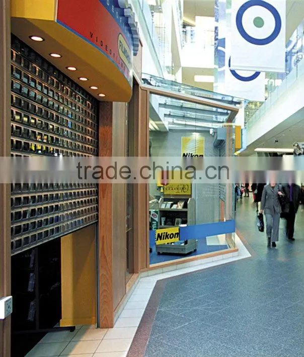 Commercial rolling grille door