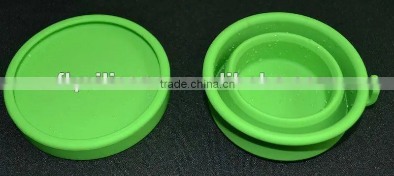 Popular convenient folding cup silicon for drink