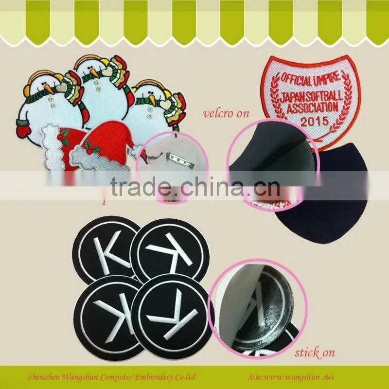 High Quality Cute Embroidery Keyring