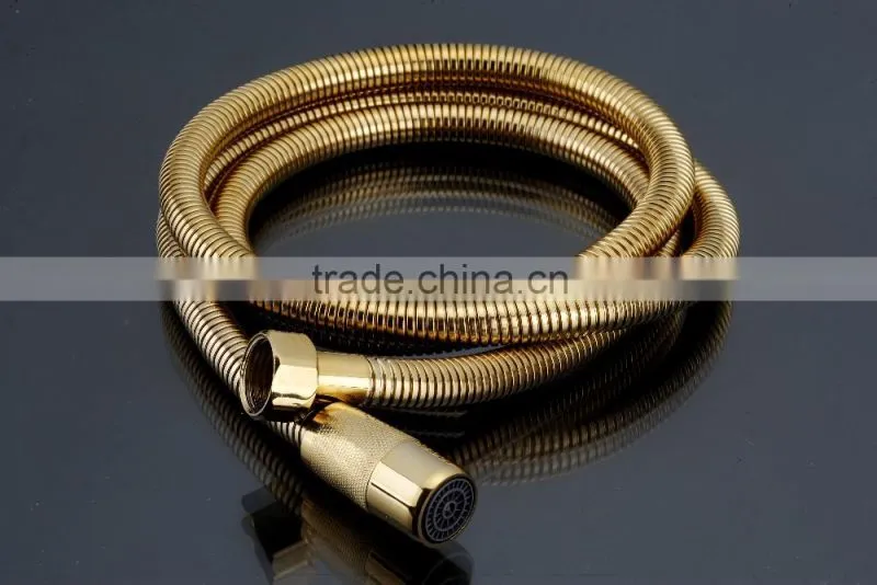 Shower hose with Titanium plated