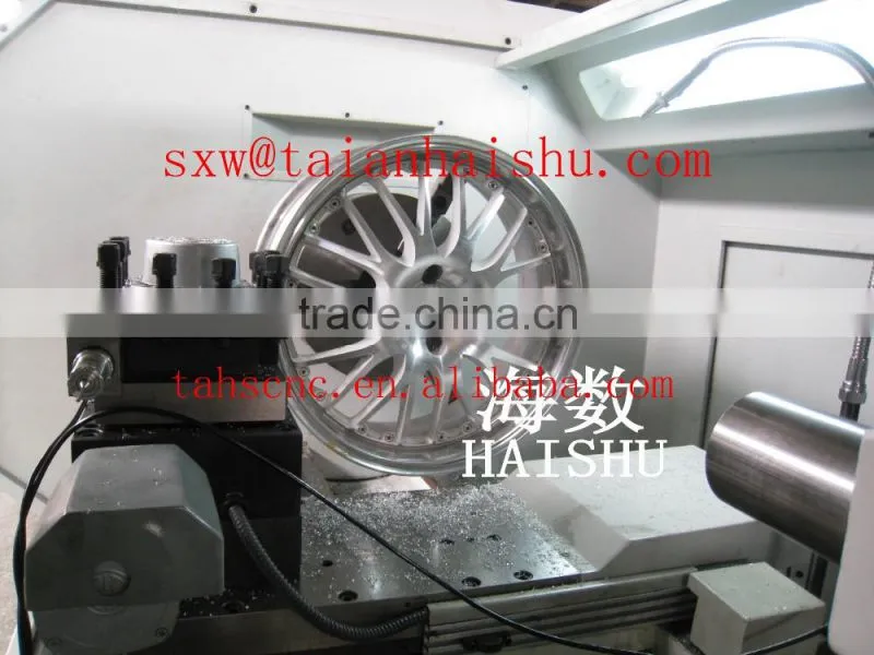 Customized Solutions CK6180 alloy wheel lathe