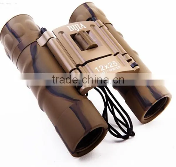 BIJIA 12 x25 pocket high magnification HD high resolution binoculars