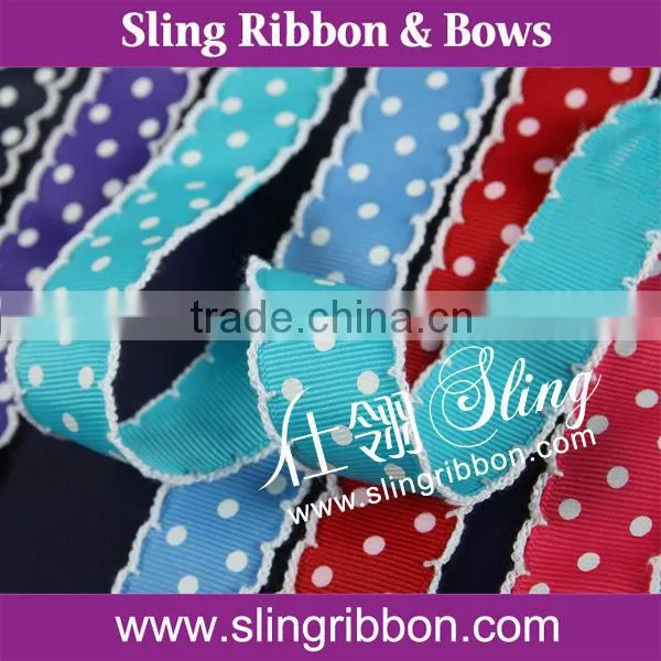 Wholesale 7/8" 10 yards per roll Mix Color Zebra Printed Ribbon