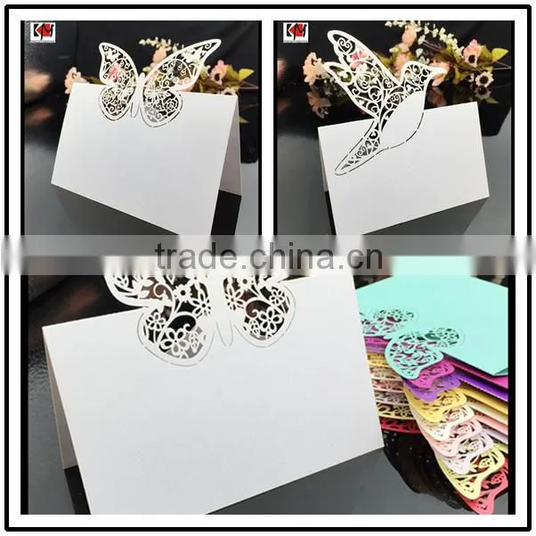 laser cut wedding invitation card butterfly wedding invitation cards