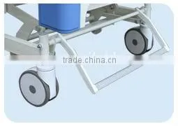 CP-A231 6'' locking hospital bed caster wheels