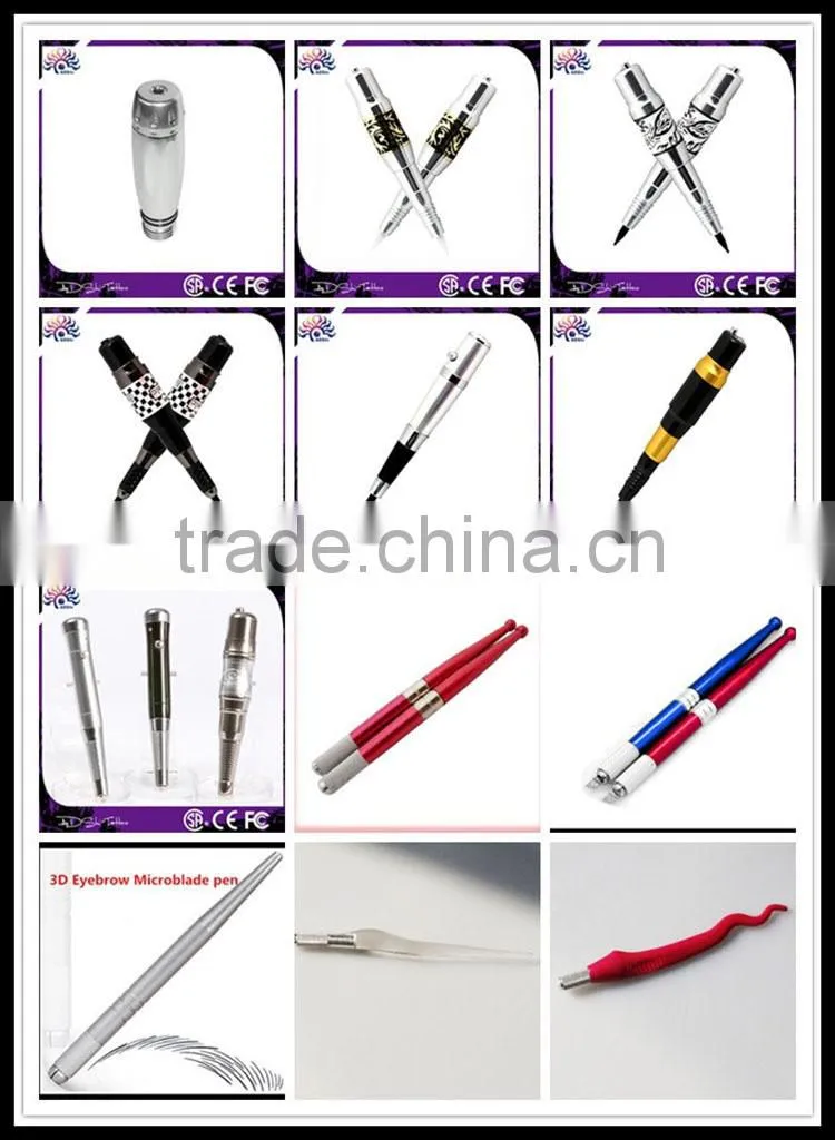 Permanent makeup color pigments ink bottle plastic tattoo