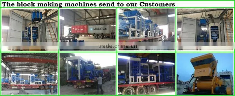 QT4-15 Cement block making machine with Easy Operation and High Capacity