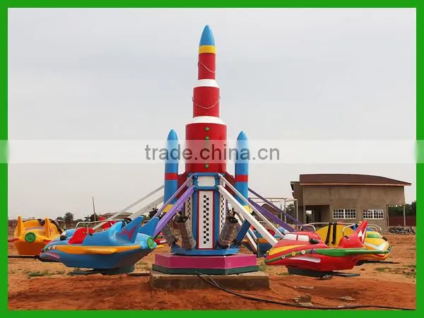 Factory price kids thrilling rides small amusement rides self control plane rides for sale