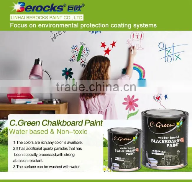 1KG blackboard paint /ecofriendly non-toxic