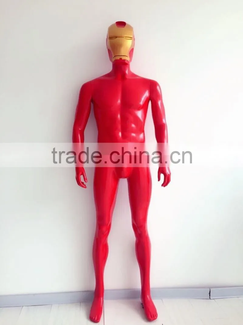 Fiberglass display mannequin for stocking for window display