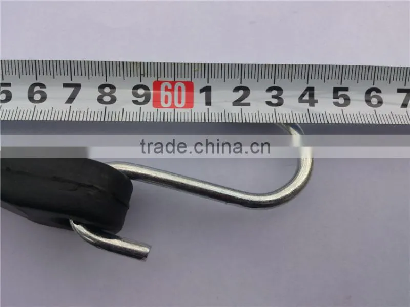 21" EPDM Rubber Bungee Tarp Strap Tie Down Cord