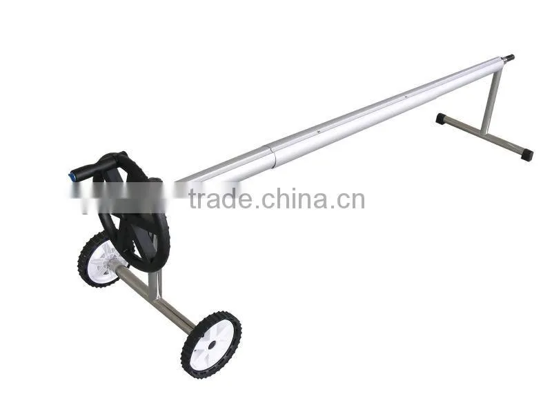 solar cover roller; pool cover reel; solar reel;