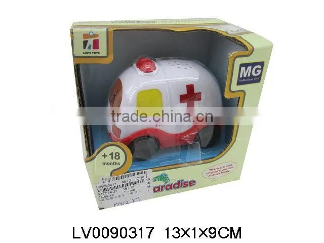 6 styles electric ambulance toys