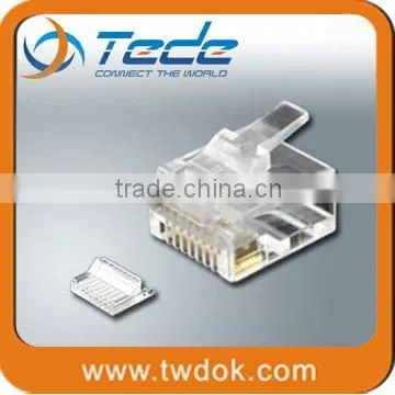Category 6 UTP Gold plating 8P8C RJ45 8P8C Connector