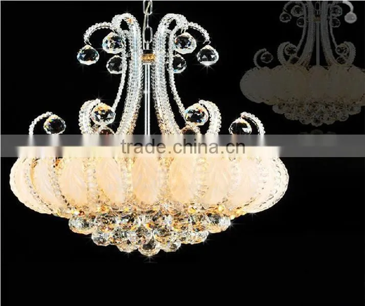 Elegant topper aluminum pendant lamp hat chandelier lighting